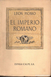 Capa de El Imperio Romano - Leon Homo
