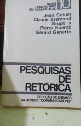 Capa de Pesquisas de retórica - Jean Cohen; Roland Barthes; outros