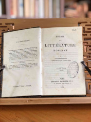 Capa de Histoire de la Littérature Romaine - Alexis Pierron