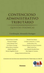 Capa de Contencioso Administrativo Tributário - Alessandro Rostagno coordenador