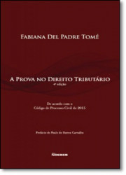 Capa de A prova no direito tributário - Fabiana Del Padre Tomé