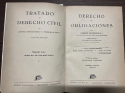Capa de Tratado de derecho civil tomo II - Karl Martin Ludwig Enneccerus; Louis Theodor Kipp; Martín Wolff