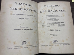 Capa de Tratado de derecho civil tomo II - Karl Martin Ludwig Enneccerus; Louis Theodor Kipp; Martín Wolff