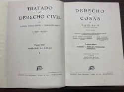 Capa de Tratado de Derecho Civil - Karl Martin Ludwig Enneccerus / Louis Theodor Kipp / Martín Wolff