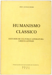 Capa de Humanismo Clássico - António Freire