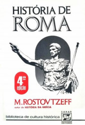 Capa de História de Roma - M. Rostovtzeff