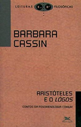 Capa de Aristóteles e o lógos - Barbara Cassin
