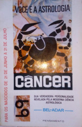 Capa de Você e a Astrologia: Câncer - Bel Adar