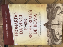 Capa de Leonardo da Vinci e os sete crimes de Roma - Guillaume Prevost