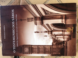 Capa de O testemunho dos sábios - Rafael de Figueiredo; Espírito Frei Felipe