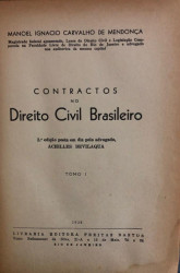 Capa de Contractos no Direito Civil Brasileiro - Manoel Ignácio Carvalho de Mendonça
