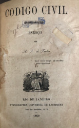 Capa de Codigo Civil 1 - A. T de Freitas