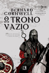Capa de O trono vazio - Bernard Cornwell