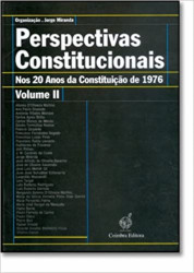 Capa de Perspectivas Constitucionais Volume II - Jorge Miranda