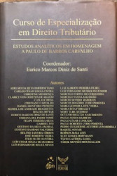 Capa de Curso de especialização em direito tributário - Eurico Marcos Diniz de Santi