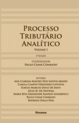 Capa de Processo tributário analítico volume I - Paulo Cesar Conrado