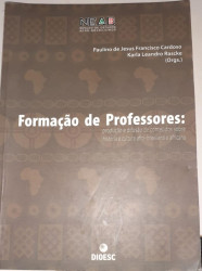 Capa de Formação de professores - Paulino de Jesus Francisco Cardoso; Karla Leandro Rascke