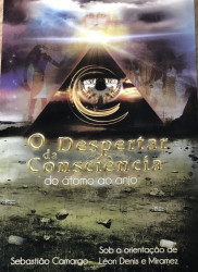 Capa de O despertar da consciência do átomo ao anjo - Sebastião Camargo; Leon Denis; Miramez
