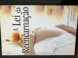 Capa de A lei da reencarnação - Carlos A. Bacelli; Espírito Domingas