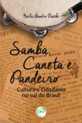 Capa de Samba, caneta e pandeiro - Karla Leandro Rascke