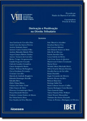 Capa de VIII Congresso Nacional de Estudos Tributários - Paulo Barros Carvalho