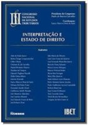 Capa de III congresso Nacional de Estudos Tributarios - Paulo Barros Carvalho