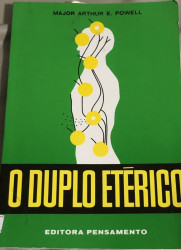 Capa de O duplo etérico - Major Artur E. Powell