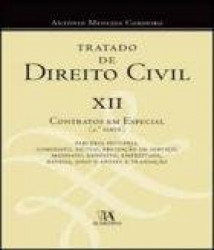 Capa de Tratado de direito civil volume XII - Antonio Menezes Cordeiro