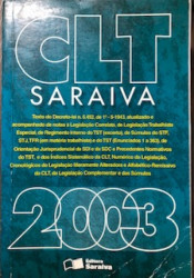 Capa de CLT 2003 - Juares de Oliveira