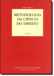 Capa de Metodologia da Ciencia do Direito - Karl Larenz