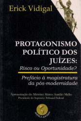 Capa de Protagonismo politico dos juízes - Erick Vidigal