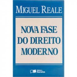 Capa de Nova fase do direito moderno - Miguel Reale