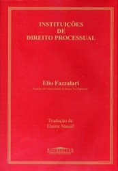 Capa de Instituições de direito processual - Elio Fazzalari