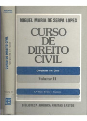Capa de Curso de direito civil volume I - Miguel Maria de Serpa Lopes