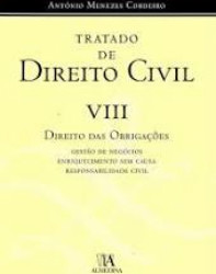 Capa de Tratado de direito civil volume VIII - Antonio Menezes Cordeiro