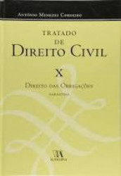 Capa de Tratado de direito civil volume X - Antonio Menezes Cordeiro