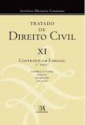 Capa de Tratado de direito civil volume XI - Antonio Menezes Cordeiro