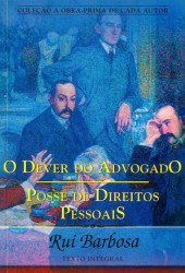 Capa de O DEVER DO ADVOGADO - Rui Barbosa