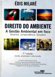 Capa de Direito ambiental - Édis Milaré