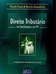 Capa de Direito tributário - Vicente Paulo; Marcelo Alexandrino