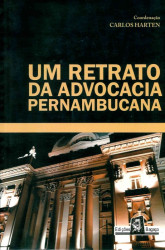 Capa de Um retrato da advocacia pernambucana - Carlos Harten (coord.)