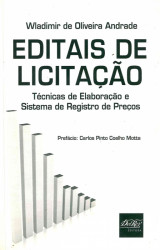 Capa de EDITAIS DE LICITAÇÃO - Wladimir de O. Andrade