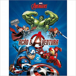 Capa de Ação e aventura Marvel Vingadores - Naihobi S. Rodrigues