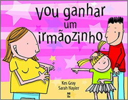 Capa de Vou ganhar um irmãozinho - Kes Gray