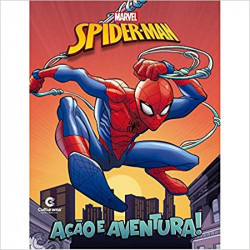 Capa de ACAO E AVENTURA MARVEL HOMEM-ARANHA - Naihobi S. Rodrigues