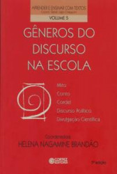 Capa de Gêneros do discurso na escola - Helena Nagamine Brandão (Coord.)