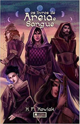 Capa de Os Livros de Areia e Sangue - H. F. Kowiak
