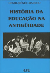 Capa de História da educação na antiguidade - Henri-Irénée Marrou