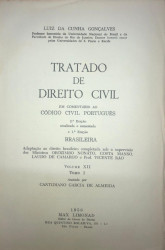 Capa de Tratado de direito civil volume 12 tomo 1 - Luiz da Cunha Gonçalves