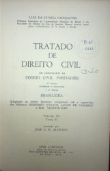 Capa de Tratado de direito civil volume 11 tomo 2 - Luiz da Cunha Gonçalves